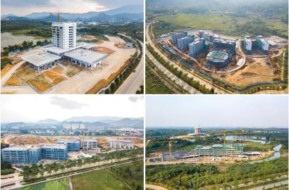 Đô thị đại học Hòa Lạc: Tăng tốc hoàn thiện hạ tầng, sẵn sàng đón 20.000 sinh viên VNU năm 2026