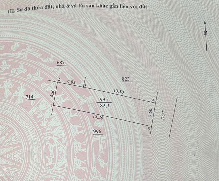 Bán Đất Thôn La Thạch, Xã Phương Đình, Huyện Đan Phượng | Mặt Ngõ Ô Tô, 83m2 Giá Chỉ 4.6 Tỷ