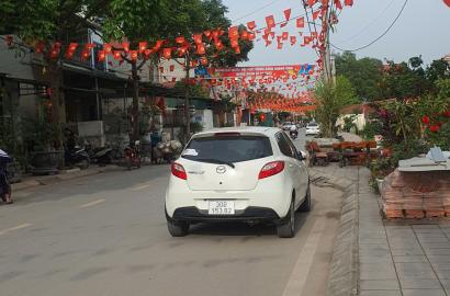 Bán Đất Đan Phượng | Khu Phân Lô Bệ Máy Xã Phương Đình, Vỉa Hè, Ô Tô Tránh, 87m2 Mặt Tiền 5m Giá 6.65 Tỷ