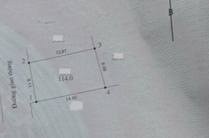Bán Nhà Mặt Đường Liên Xã Thọ Xuân – Đan Phượng | 114m2, Mt 8.1m, Nhà 2 Tầng 1 Tum, Kinh Doanh Đỉnh, Giá 66tr/m2