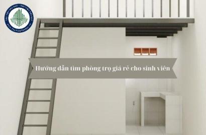 Hướng dẫn tìm phòng trọ giá rẻ cho sinh viên