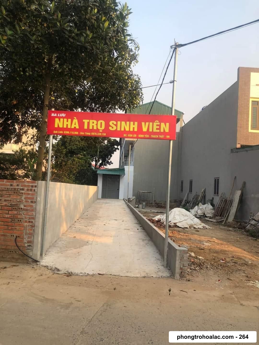 Phòng Trọ FPT Hòa Lạc | Cách Dưới 2km | Nhà Trọ Ba Lưu
