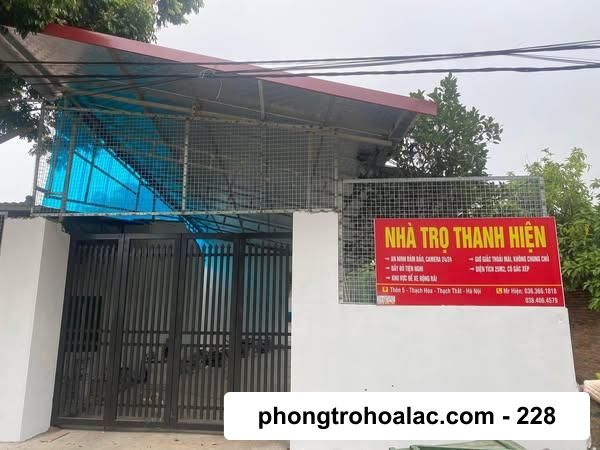 Thuê Nhà Gần Trường Đại Học FPT | Cách Dưới 3km | Nhà Trọ Thanh Hiện