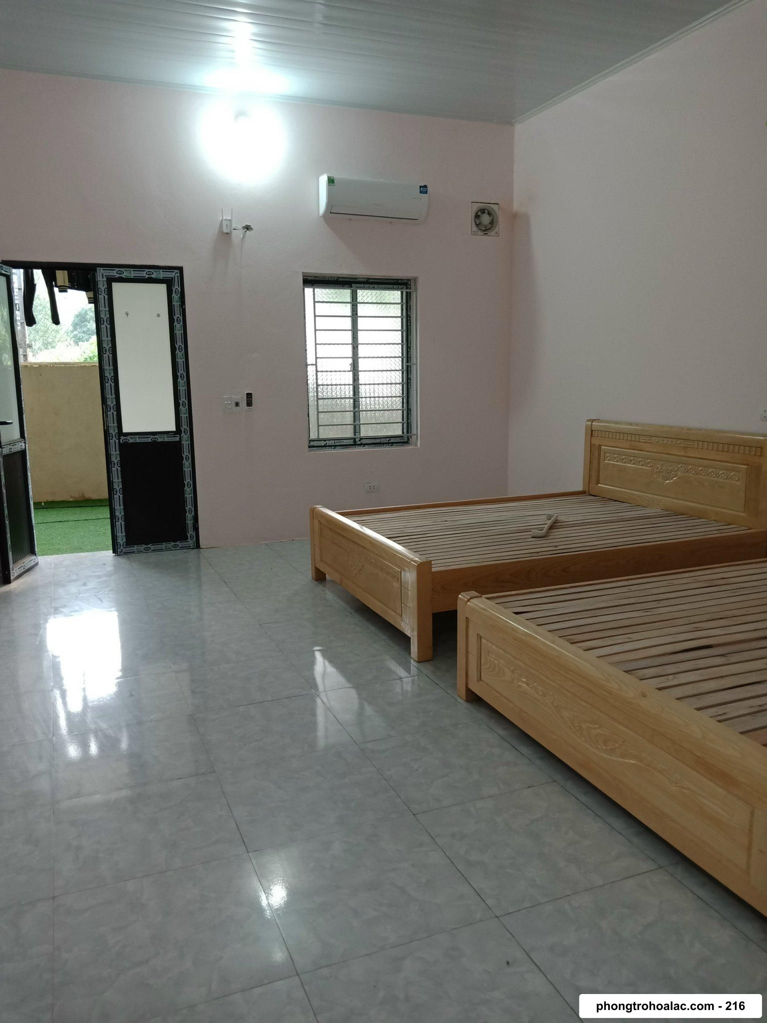 Thuê Trọ Hoà Lạc | Phòng Trọ Gần Đại Học FPT Hà Nội Cách Dưới 1km | Nhà Trọ Thoan Vũ